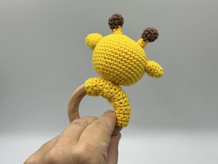 Häkelanleitung - Beißring Elefant & Giraffe