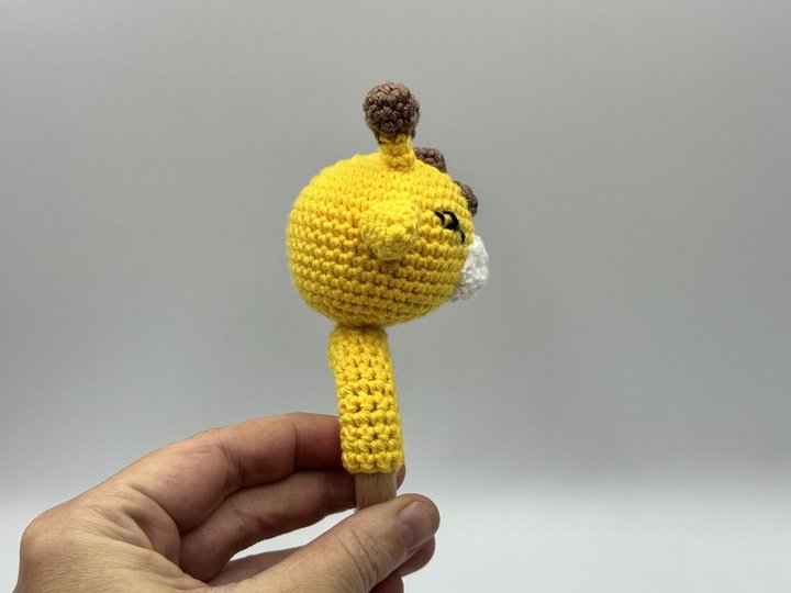 Häkelanleitung - Beißring Elefant & Giraffe