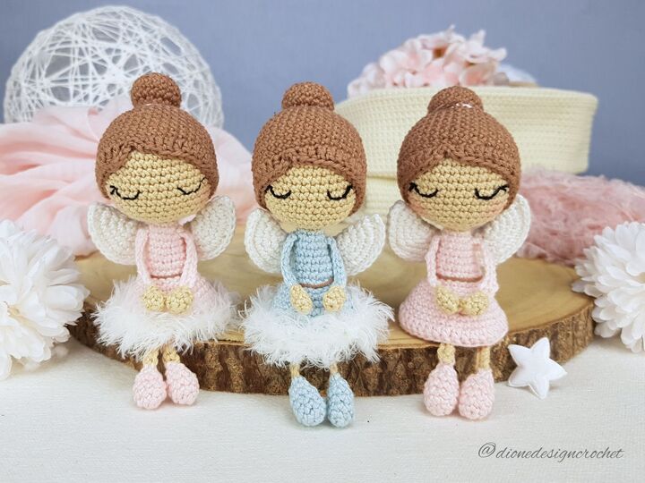 Kleine Engelchen zum Aufhängen