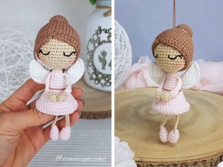 Kleine Engelchen zum Aufhängen