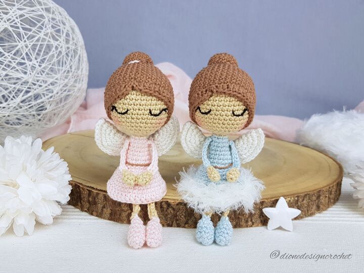 Kleine Engelchen zum Aufhängen