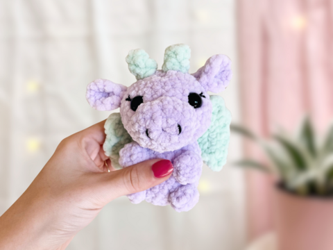 Häkelanleitung Drache "Willi"