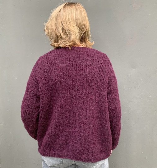 Cardigan Inken – nur 4 Knäuel, 200 g leicht, perfekt für Anfängerinnen