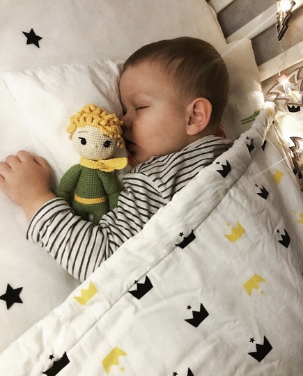 Little Prince Crochet Doll Pattern: Amigurumi Fox and Asteroid (PDF Pattern