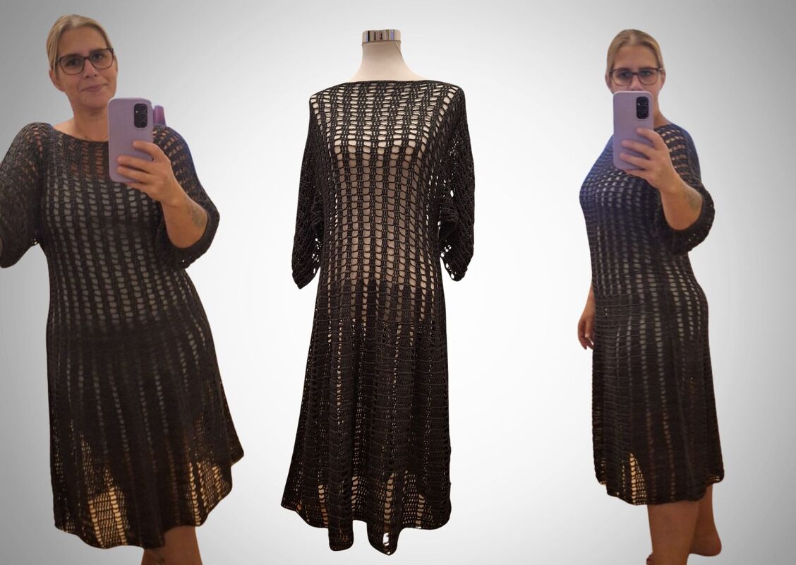 Häkelanleitung Kleid "BLACK MAMBA"