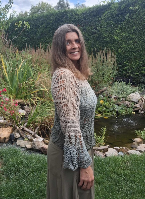 1-Bobbel-Pulli/Kleid Citrina, keine Nähte, Häkelanleitung - Bild 2