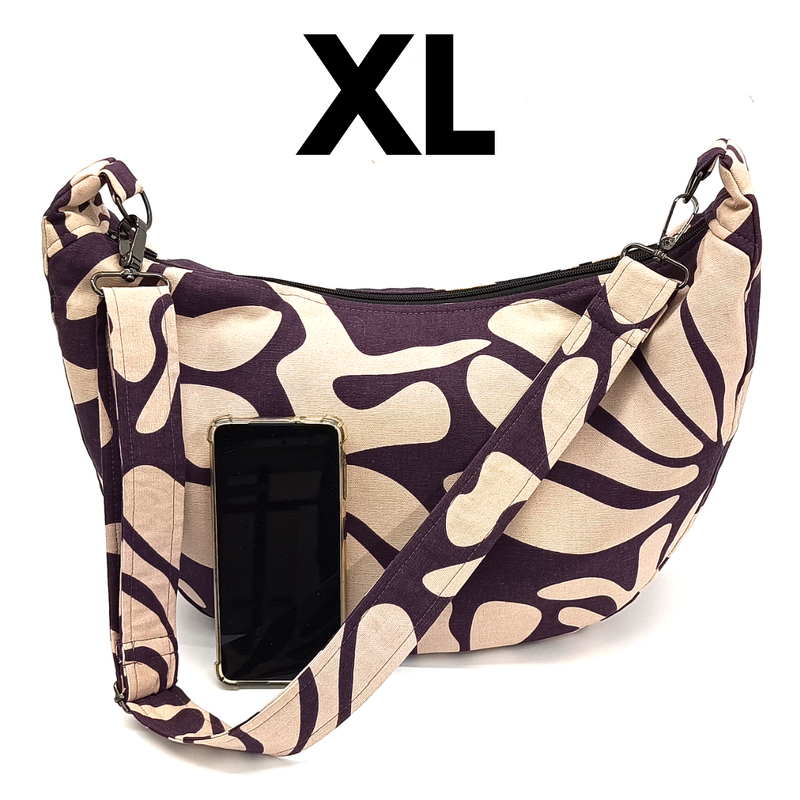 Schnittmuster Halbmondtasche - die trendige Moonbag S-XL - Bild 10