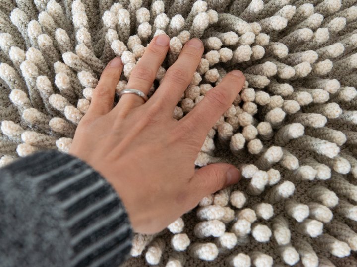 Häkelanleitung Kissenbezug Seeanemone