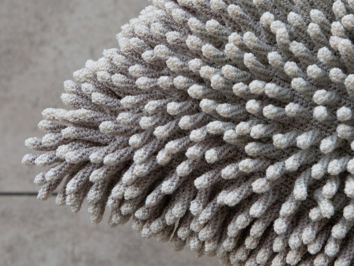 Häkelanleitung Kissenbezug Seeanemone