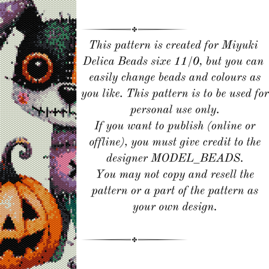 Patchwork Pup I Beaded Tapestry Pattern