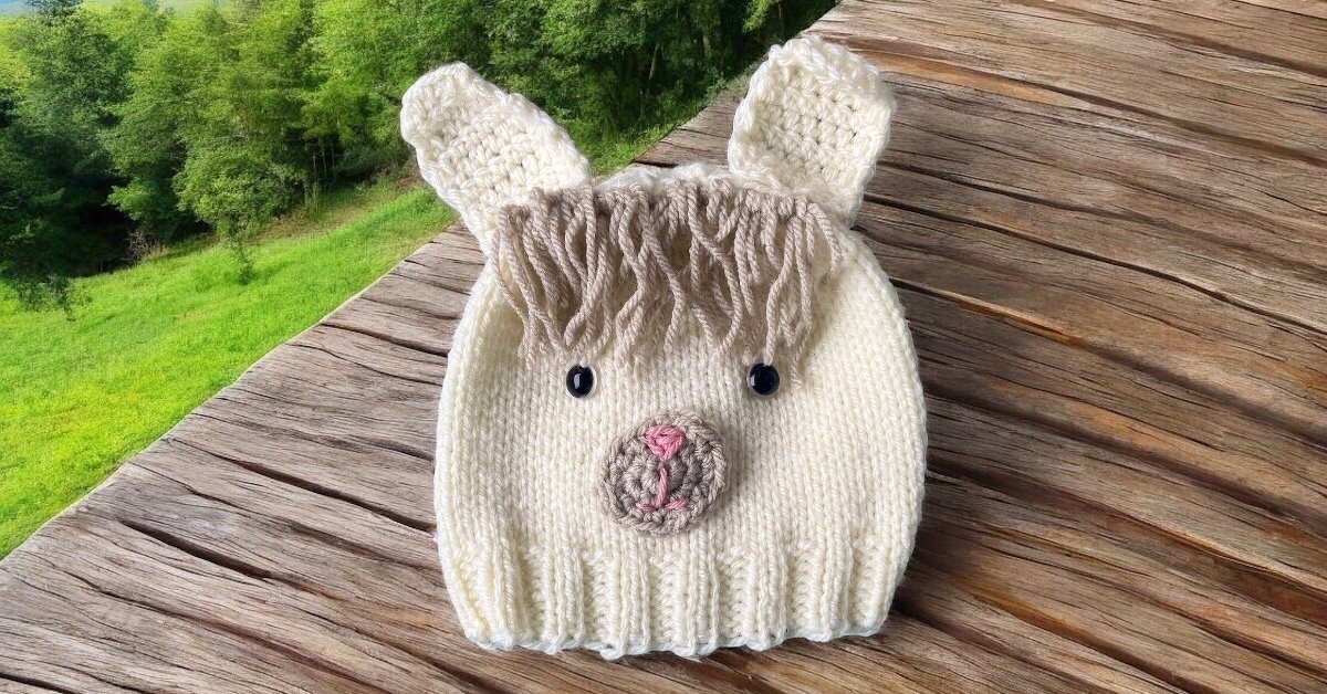 Strickanleitung Babymütze bis 6 Monate- für Jungen und Mädchen tragbar - Bild 2