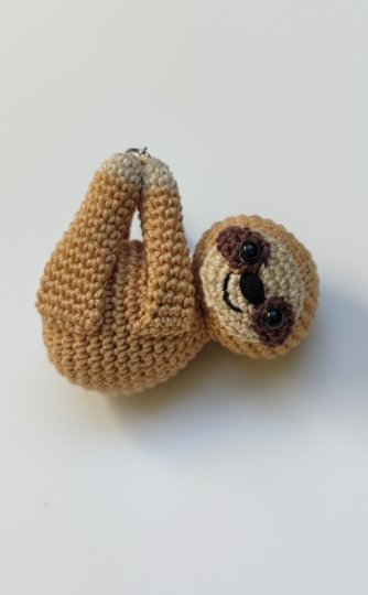 Schlüsselanhänger Faultier Robby