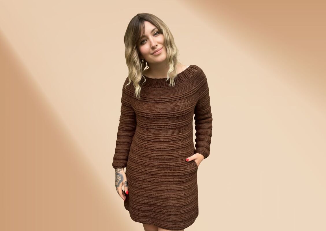 Häkelanleitung Kleid "ESPRESSO" - Bild 2