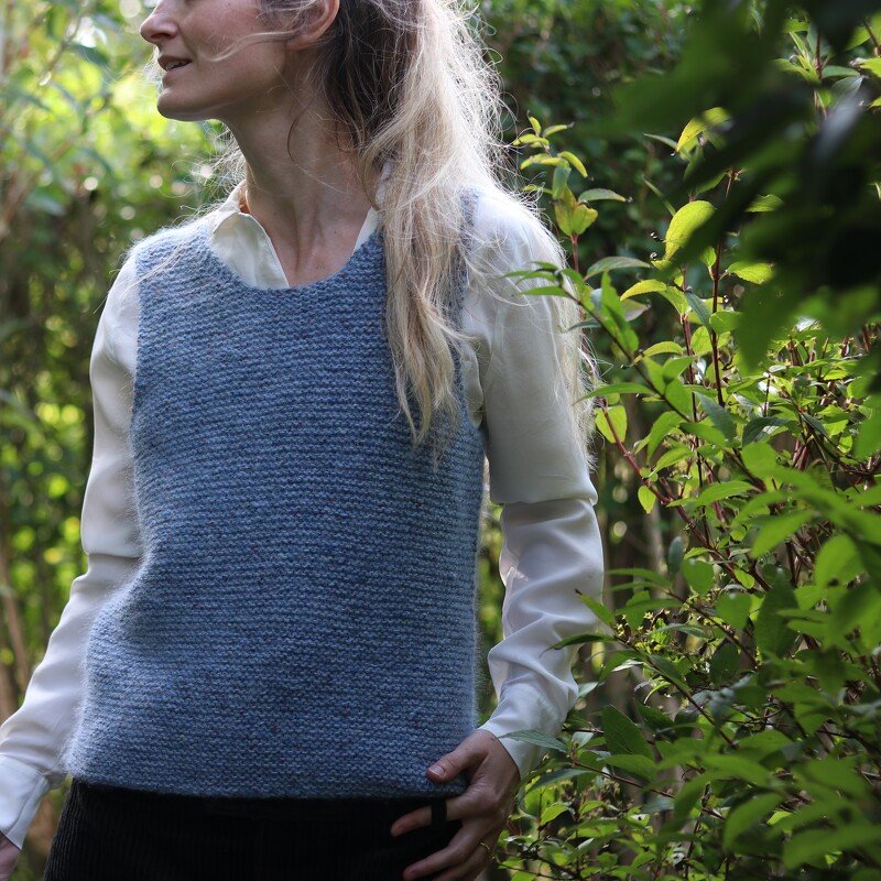 Strickanleitung | EASYPEASY Slipover Maxi| XXS bis 2XL - Bild 3