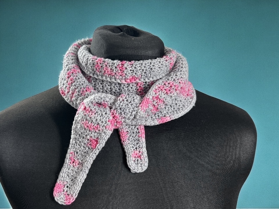 Mini Scarf Nessa - Crochet Pattern - Image 2