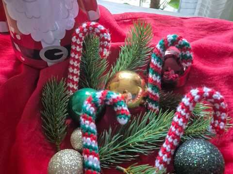 Decorative Christmas Candy canes