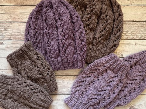 Strickanleitung Set – Mütze & Beinstulpen für Babys und Kleinkinder