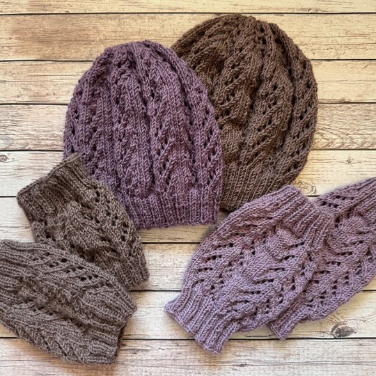 Strickanleitung Set – Mütze & Beinstulpen für Babys und Kleinkinder