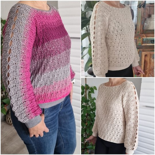 Häkelanleitung für den Pulli "Aurelia"