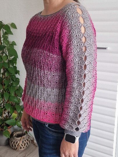 Häkelanleitung für den Pulli "Aurelia"