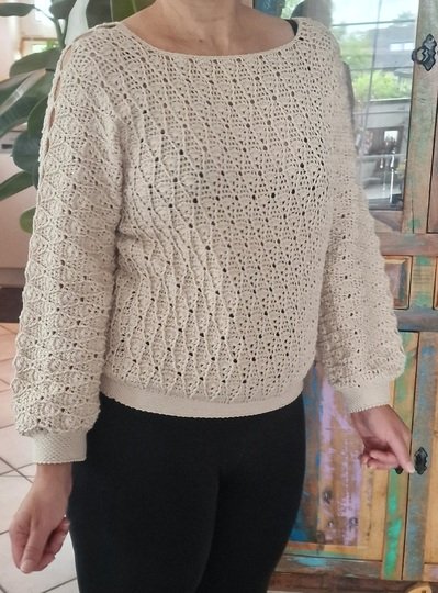 Häkelanleitung für den Pulli "Aurelia"