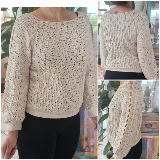 Häkelanleitung für den Pulli "Aurelia"