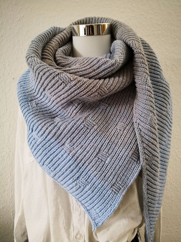 Burgel - gestricktes Tuch - PDF Anleitung - Bild 2
