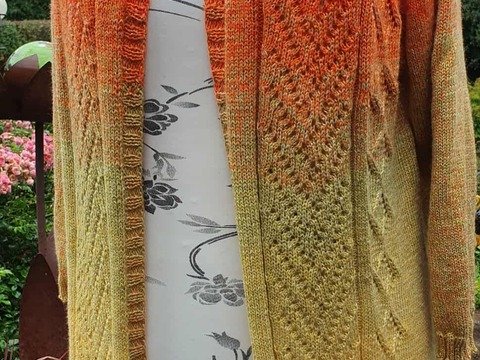 RVO-Ajourjacke für Damen "Lines" , Größe XS - 5XL und größer