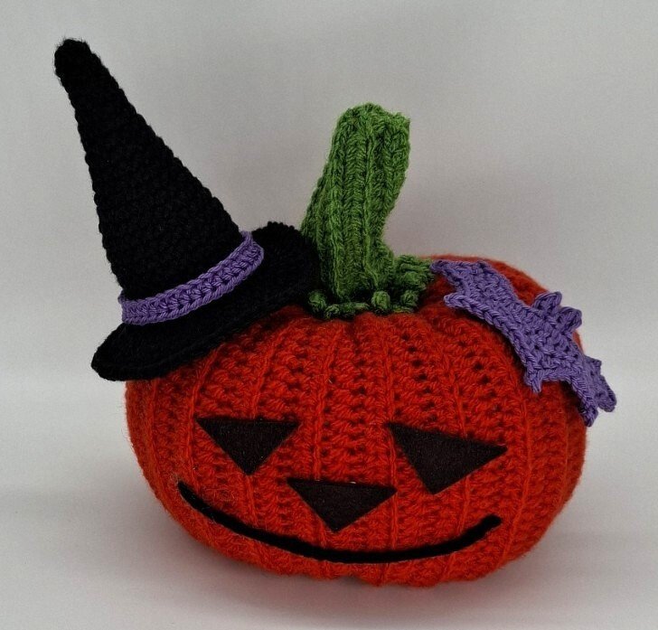 Mandala Halloween in 2 Größen, mit Kürbis, Hexen Hut & Fledermäusen - Bild 21