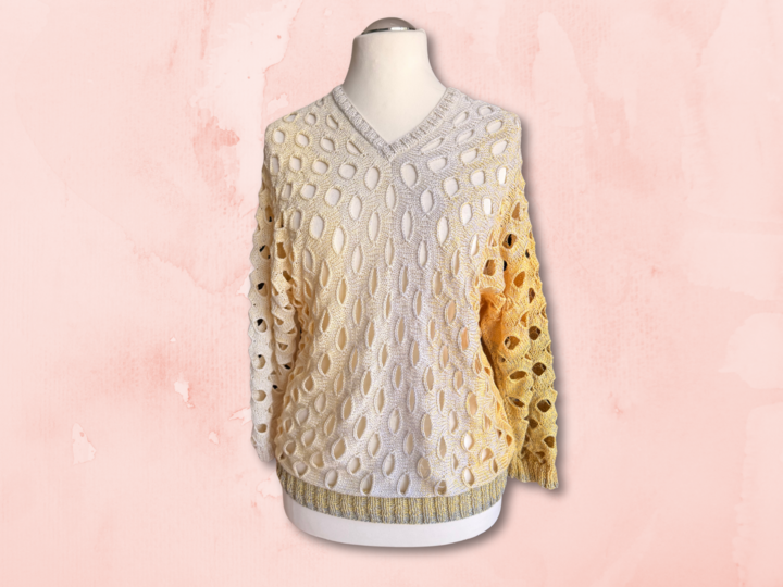 Strickanleitung für Pullover Letterston