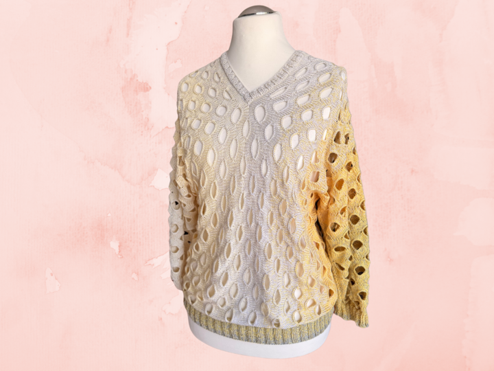 Strickanleitung für Pullover Letterston