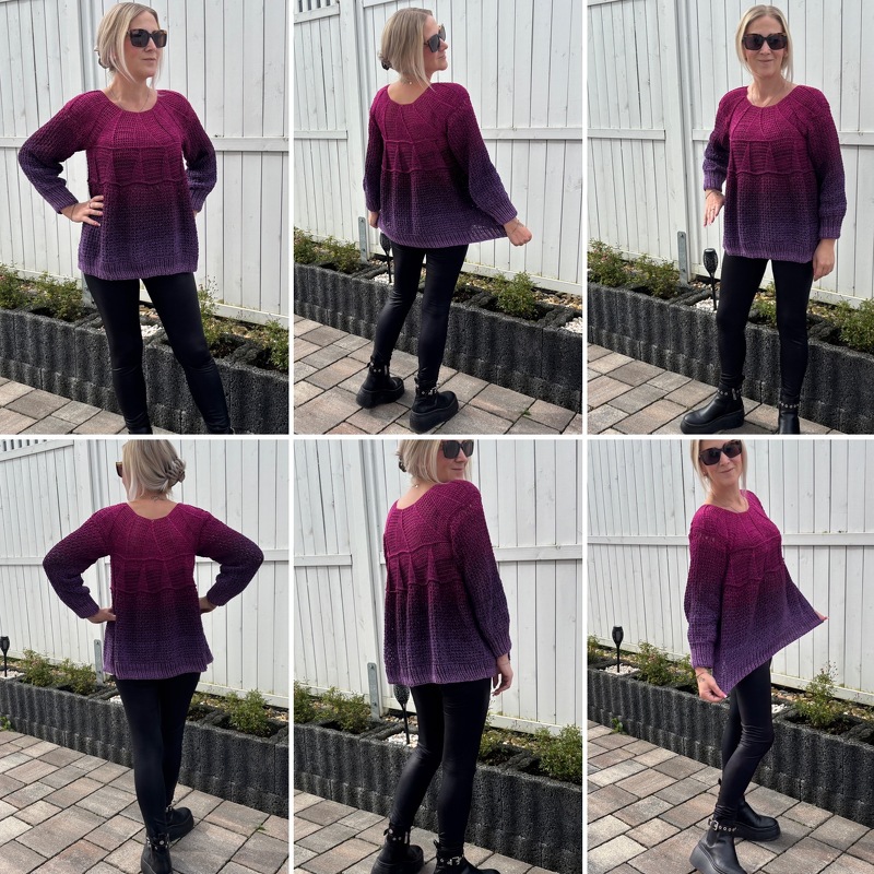 Häkelanleitung Pulka "PurpleHeart" - Bild 4