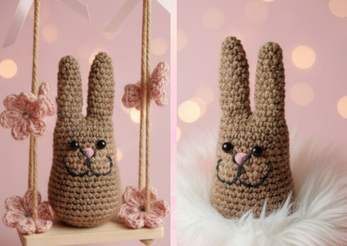 Häkelanleitung Amigurumi "HÄSCHEN"