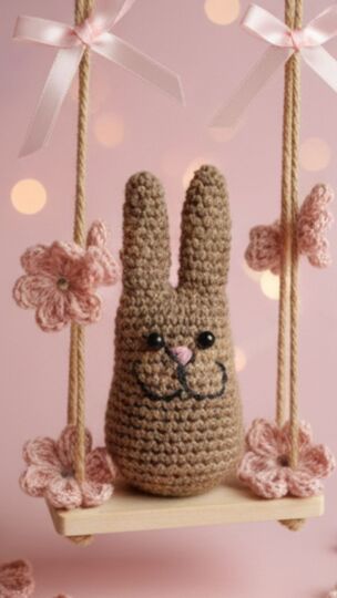 Häkelanleitung Amigurumi "HÄSCHEN"