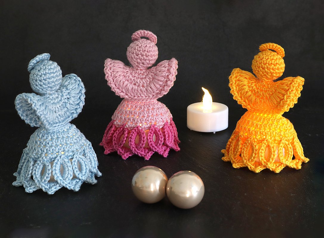 Engel „Aurelia“ – Weihnachtsengel, passend für LED-Licht - Bild 17