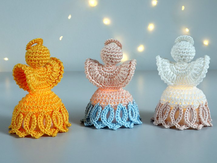 Angel “Aurelia” – Christmas Angel, suitable for LED light