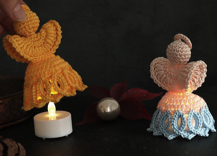 Angel “Aurelia” – Christmas Angel, suitable for LED light