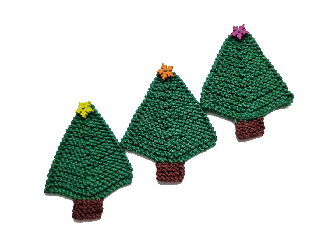 "Waldzauber" Tannenbaum stricken – weihnachtliche Deko in 3 Größen - Bild 11