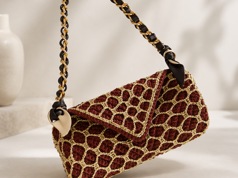 Crochet pattern for handbag "Lacy"