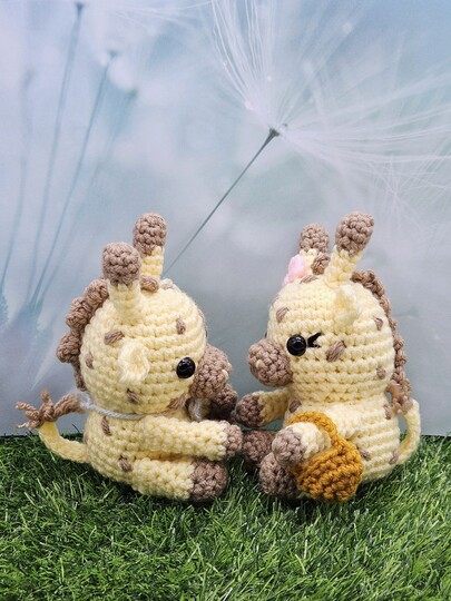 Giraffe Couple- Crochet Amigurumi- English