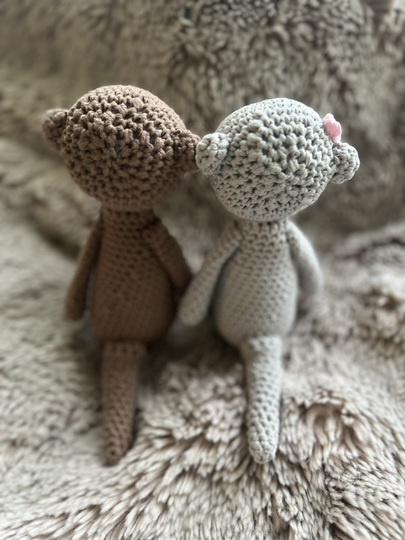 Häkelanleitung Kuscheltier Otter