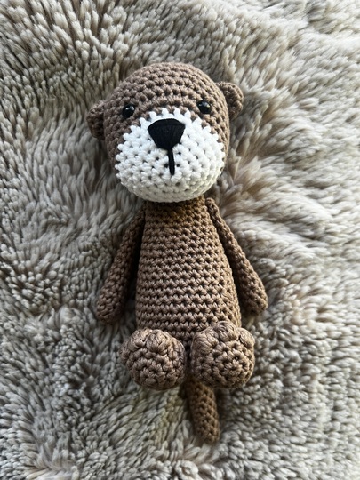 Häkelanleitung Kuscheltier Otter