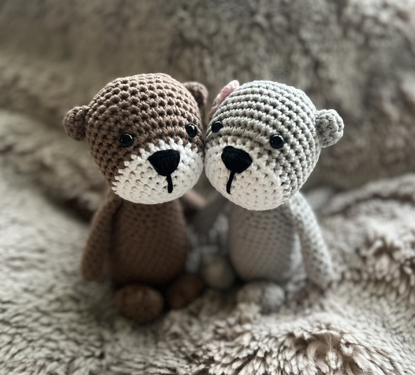 Häkelanleitung Kuscheltier Otter