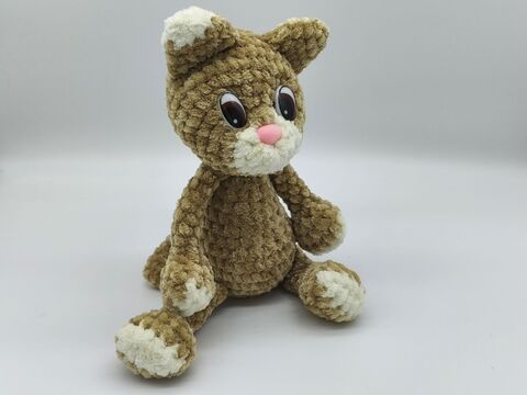 Häkelanleitung für eine Katze/Kater Amigurumi