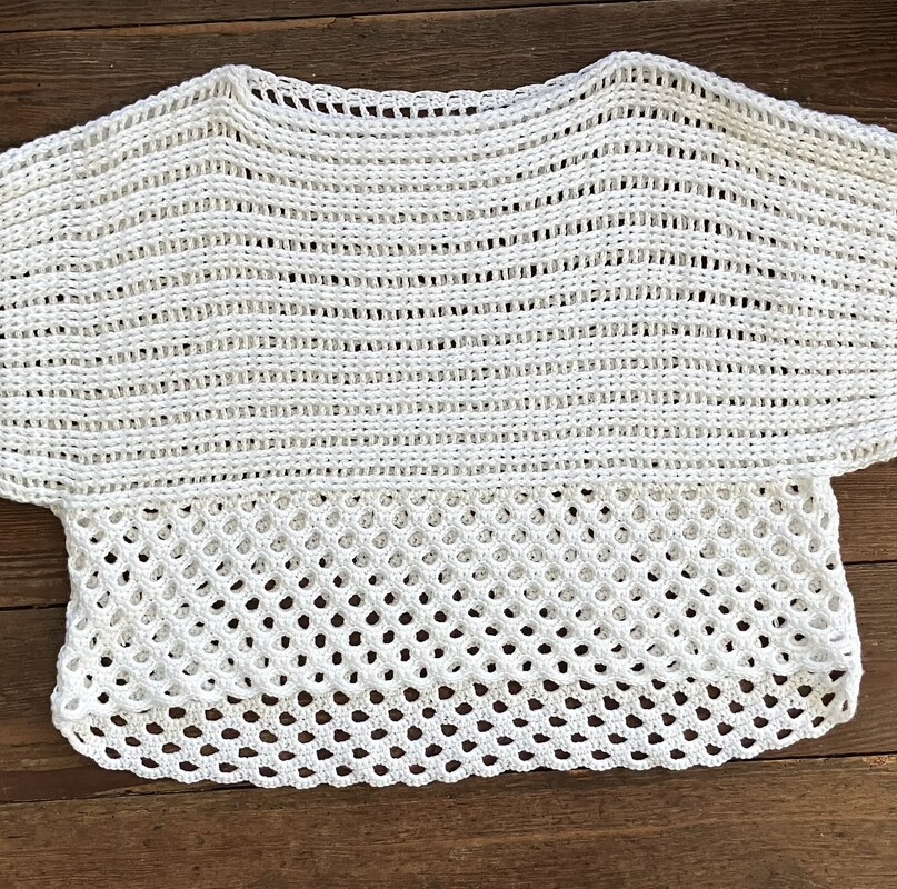 OVERSIZE-Pulli „Relief und Bögen“- Häkelanleitung - Bild 8