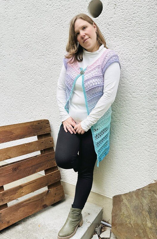 Häkelanleitung Weste "Solara" - Bild 11