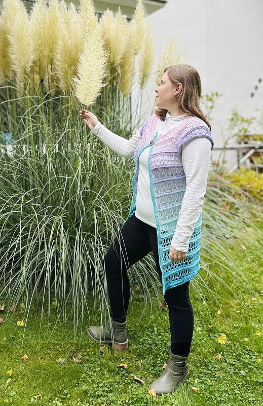 Häkelanleitung Weste "Solara" - Bild 10