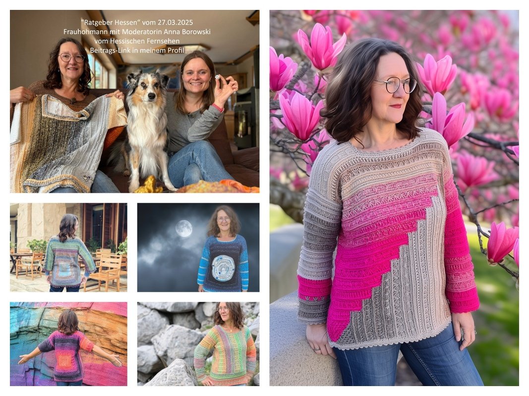 Frauhohmanns Würfelpulli-Bundle – 6 Anleitungen