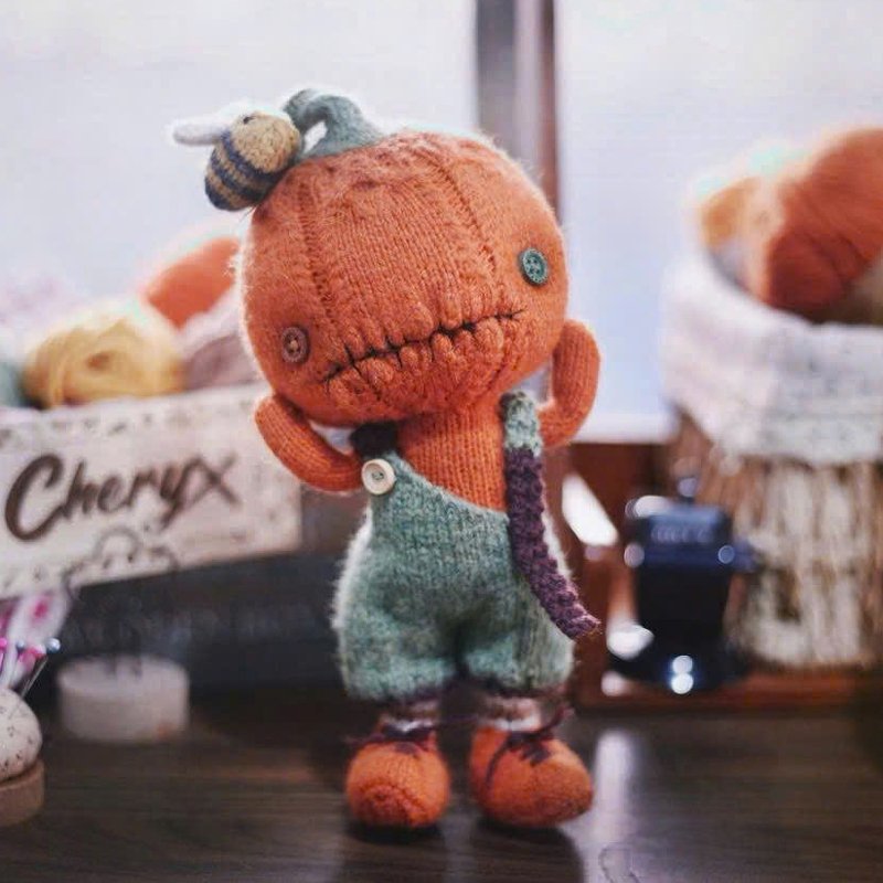 Halloween pumpkin doll Orcus