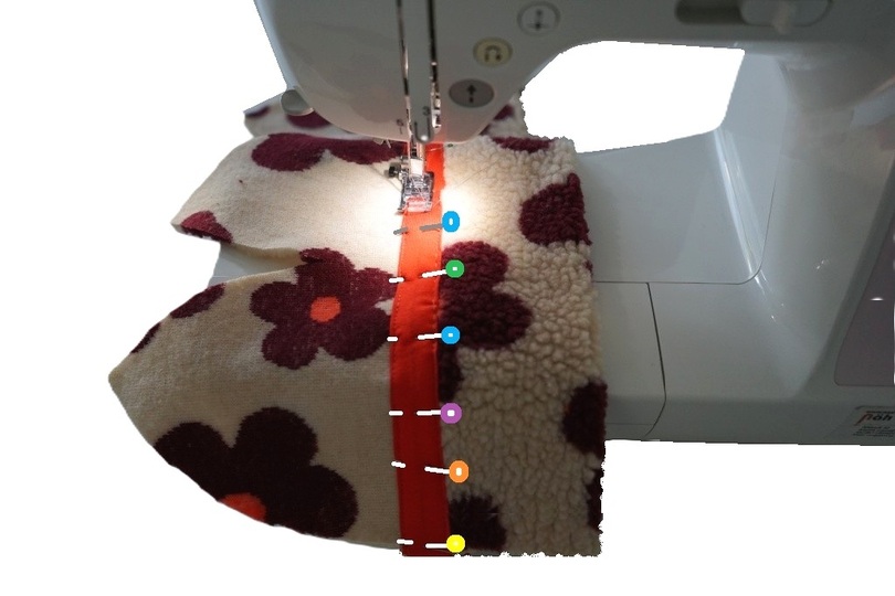 Pattern Faux Fur Jacket and Beanie sizes 80-140/ 12M-10